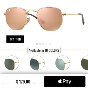 Ray ban hexagon sunglasses